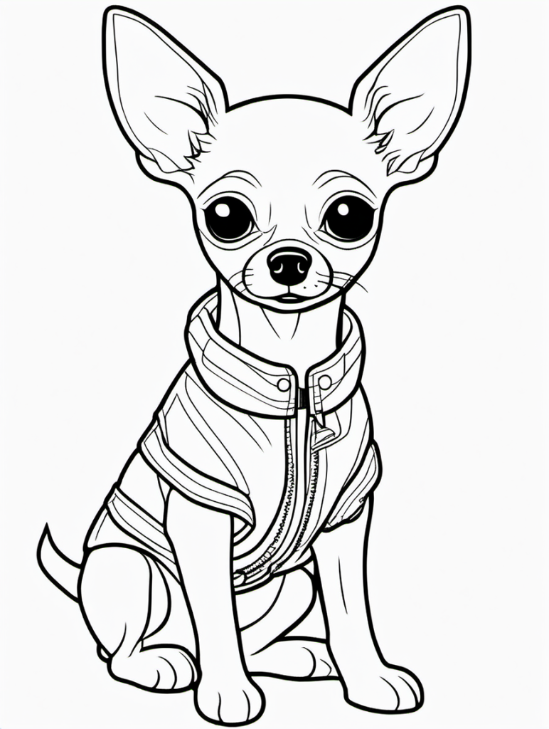 Dog Coloring Page 3