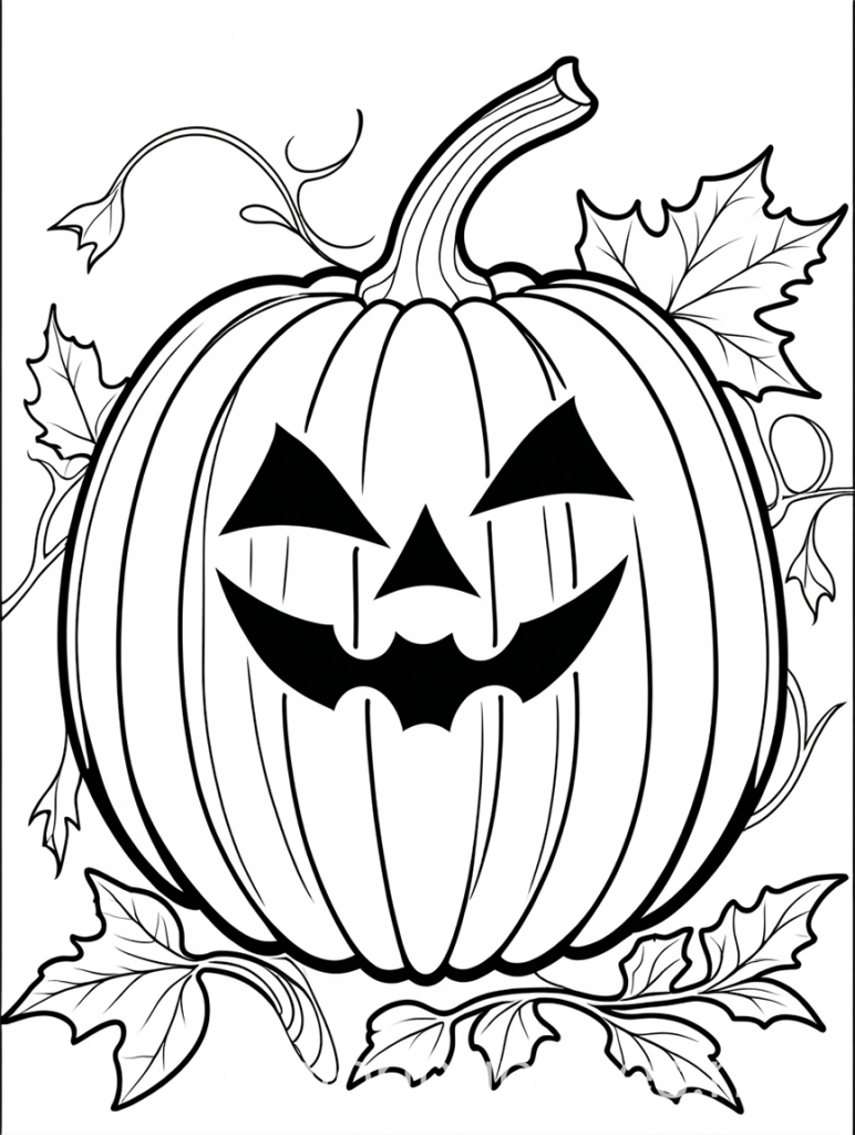 Haloween Coloring Page 10