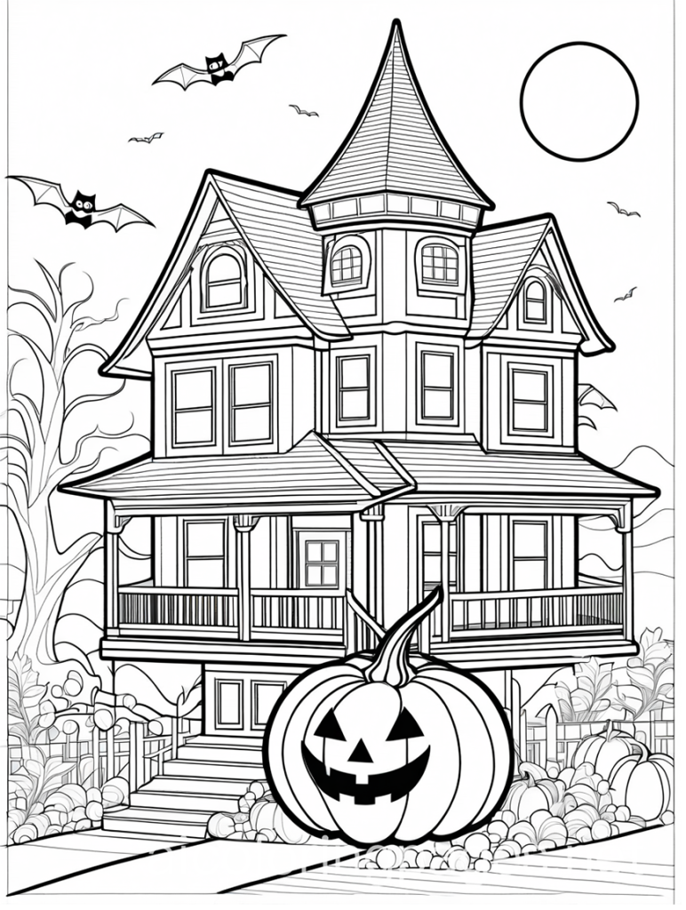 Haloween Coloring Page 11