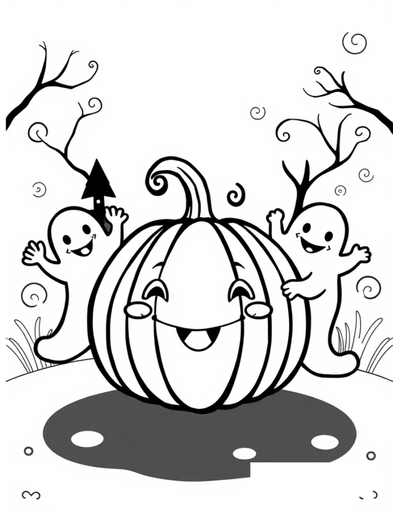 Haloween Coloring Page 14