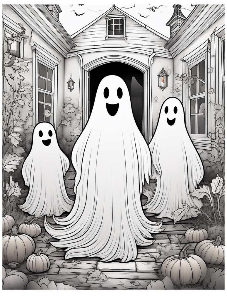 Haloween Coloring Page 16