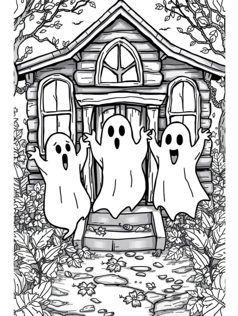 Haloween Coloring Page 24