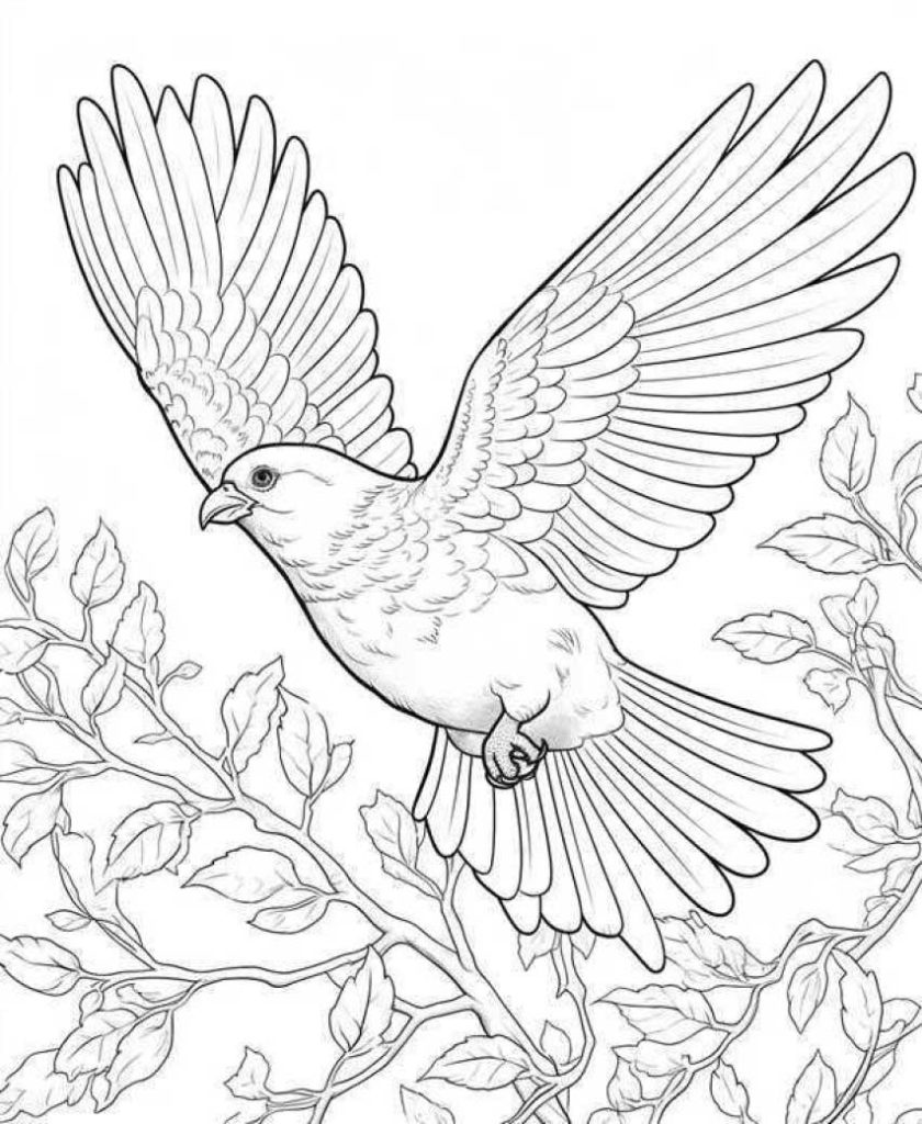 Birds Coloring Pages Kids 104