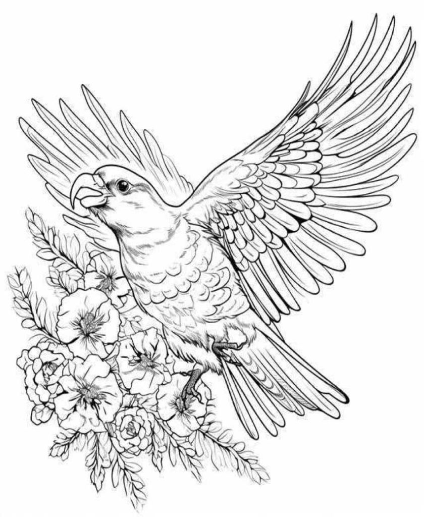 Birds Coloring Pages Kids 108