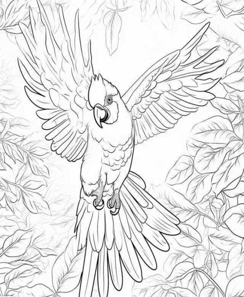 Birds Coloring Pages Kids 110