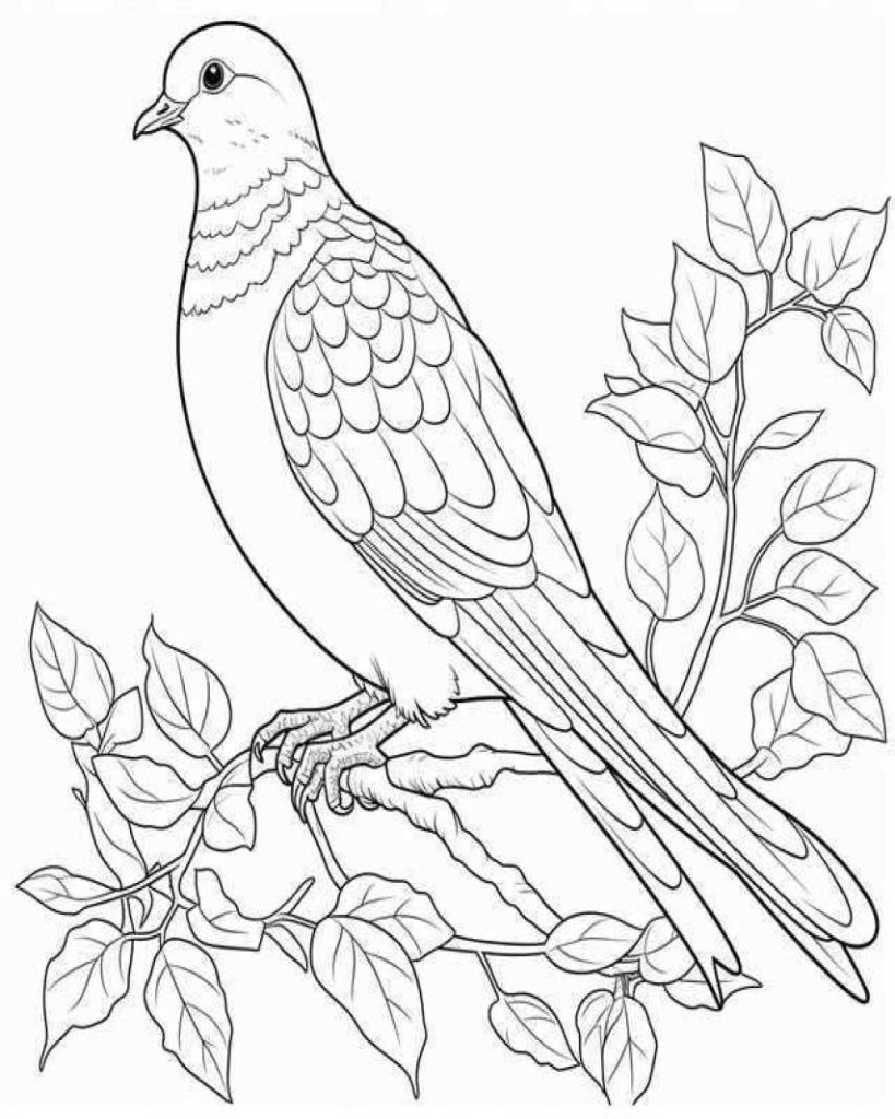 Birds Coloring Pages Kids 152