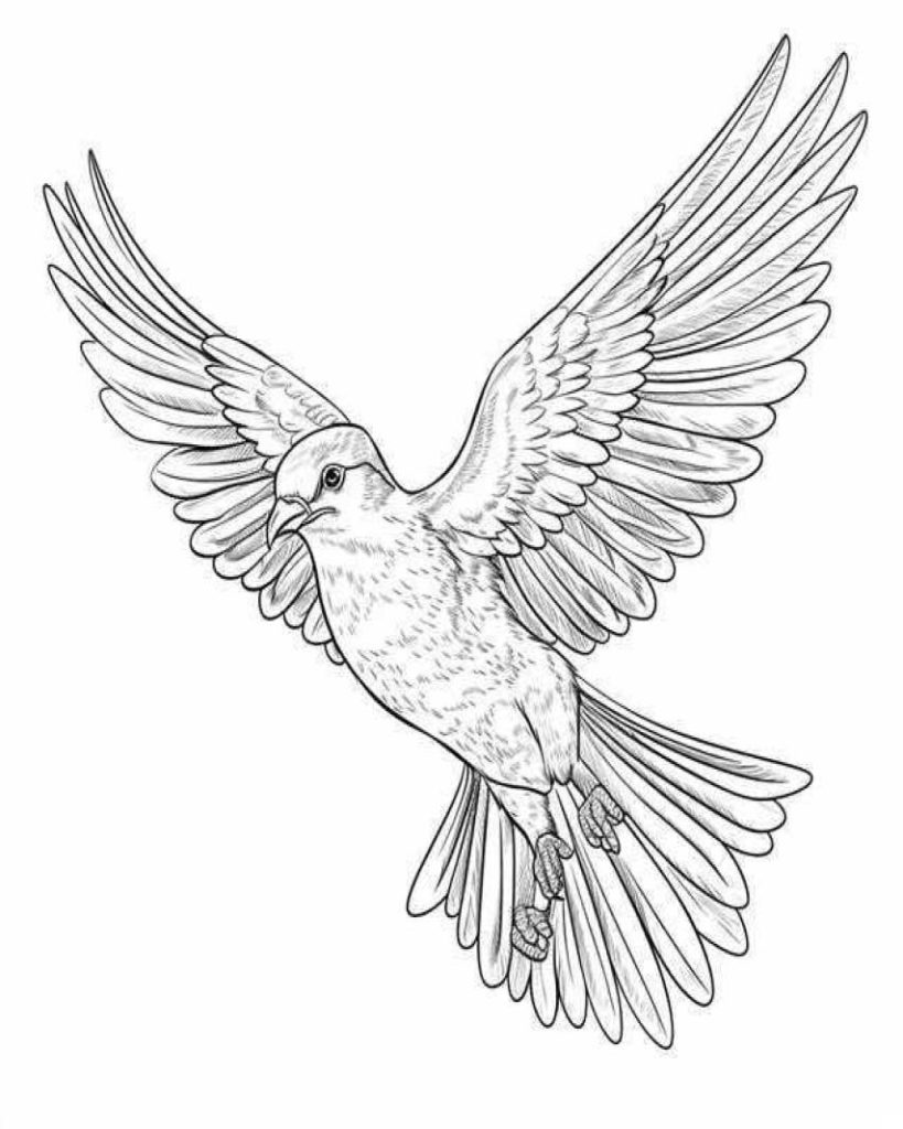 Birds Coloring Pages Kids 188