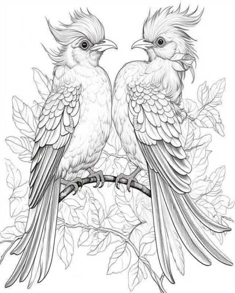 Birds Coloring Pages Kids 192