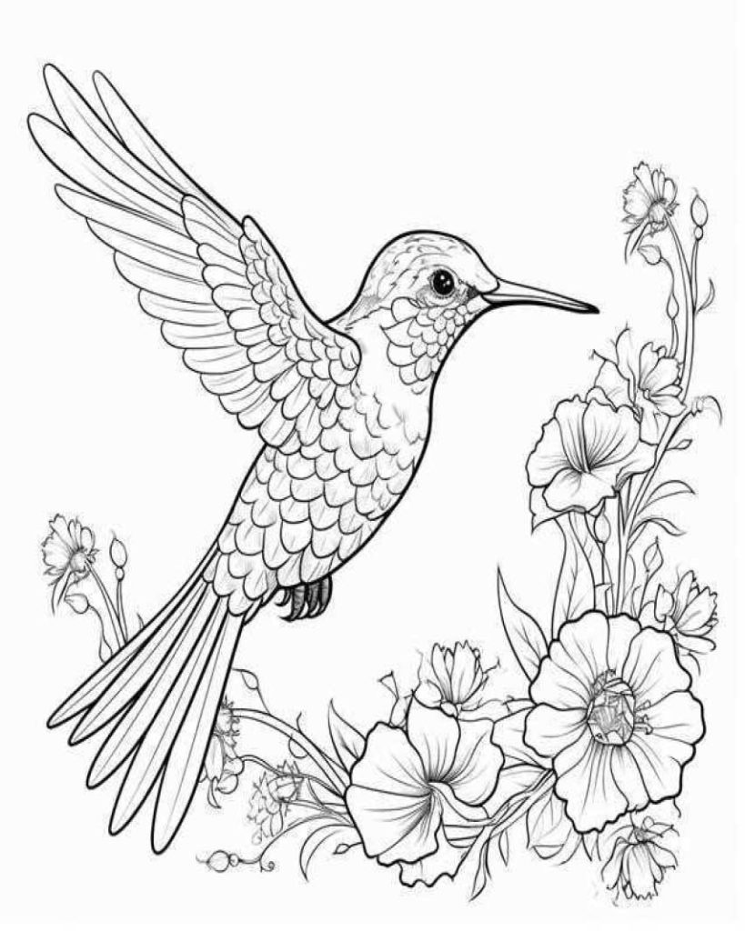 Birds Coloring Pages Kids 196