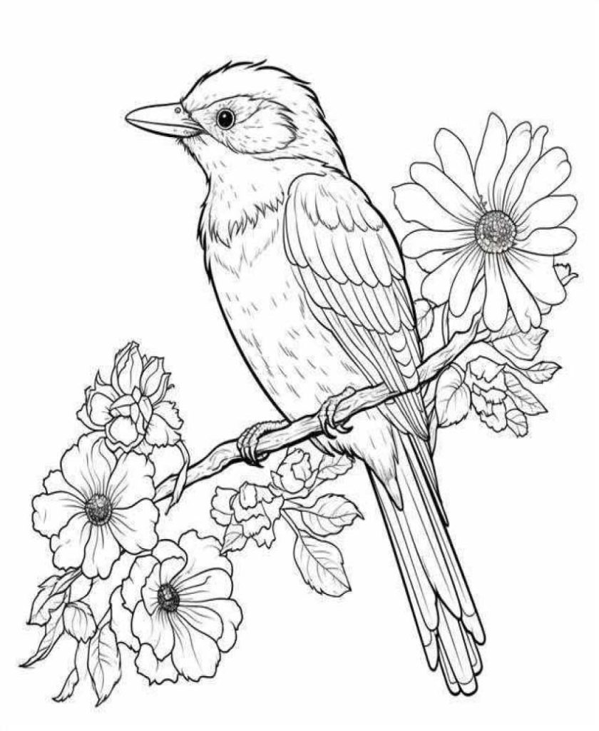 Birds Coloring Pages Kids 21