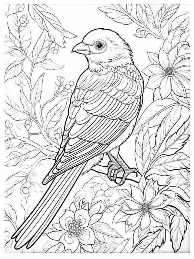 Birds Coloring Pages Kids 54