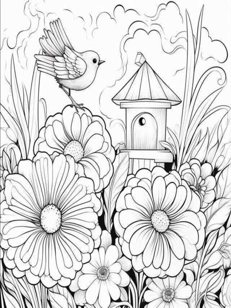 Birds Coloring Pages Kids 70