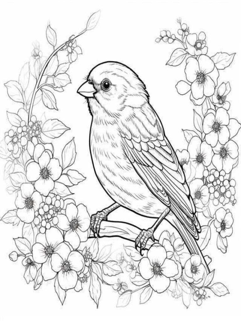 Birds Coloring Pages Kids 82