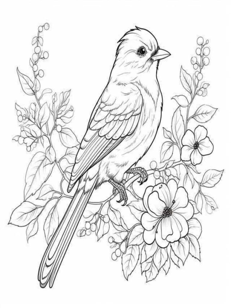 Birds Coloring Pages Kids 83