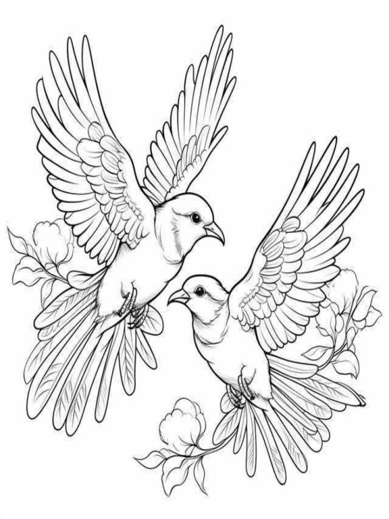 Birds Coloring Pages Kids 97